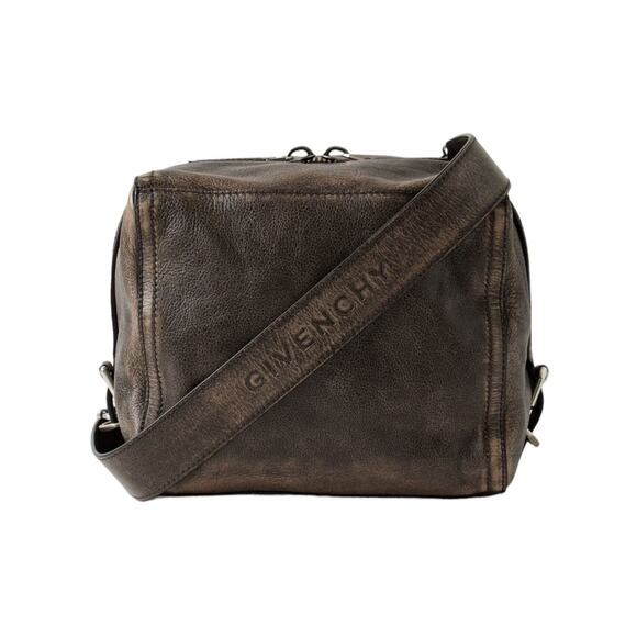 $1,700 Givenchy pandora crinkled leather Crossbody messenger - Picture 5 of 8